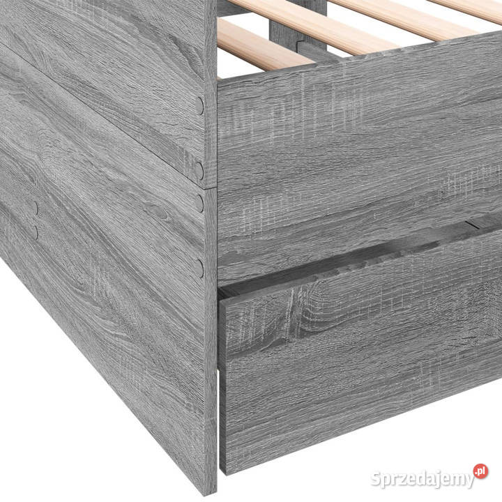 Łóżko dzienne z szufladami bez materaca 100x200 203cm Łóżka Warszawa