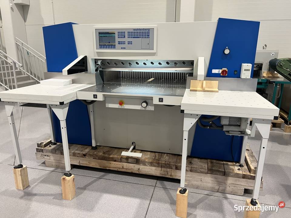 Gilotyna do cięcia papieru Wohlenberg 115CutTec Radom