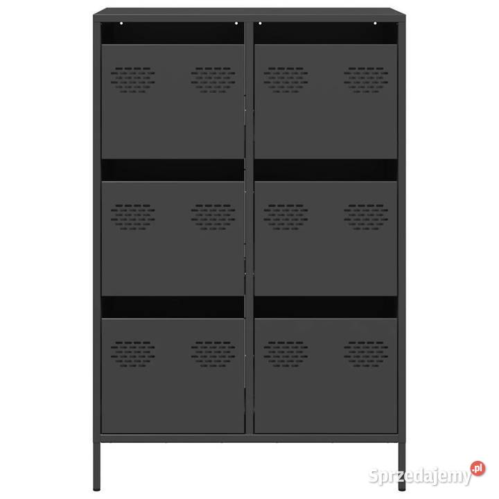 Szafka czarna 68x39x1015 stal WM851220 Warszawa