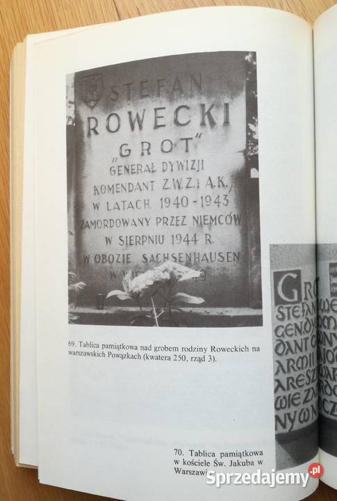 Stefan Rowecki Grot Tomasz Szarota Warszawa sprzedam