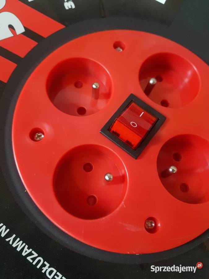 PRZEDŁUŻACZ BĘBNOWY NA BĘBNIE 50m 3x25mm GRUBY Głogowa