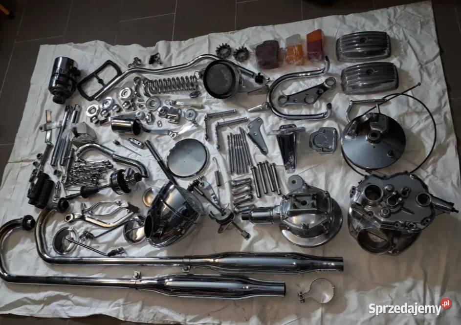 Ural Irbit M62 M63 Cylindry Oryginał dużo części