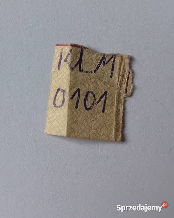 Ciekawostka z PRL kartka na benzynę A1 czerwiec Koźminek sprzedam