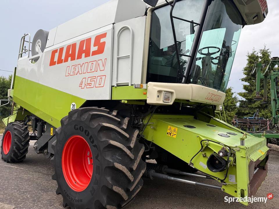 Kombajn zbożowy Claas Lexion 450 Zbożowe dolnośląskie