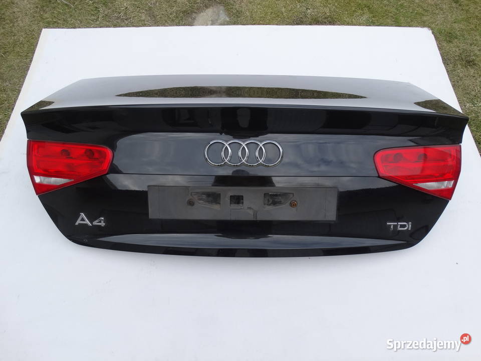 AUDI A4 B8 SEDAN LIFT KLAPA POKRYWA BAGAŻNIKA Łosieniec