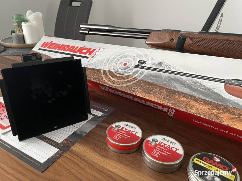Wiatrówka Weihrauch HW97 K 450 mm Sporty strzeleckie i myślistwo Sporty strzeleckie i myślistwo