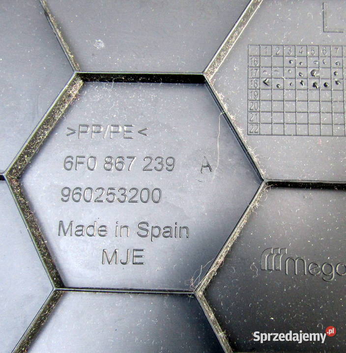 OSŁONA NAKŁADKA SŁUPKA ŚRODKOWEGO SEAT IBIZA V