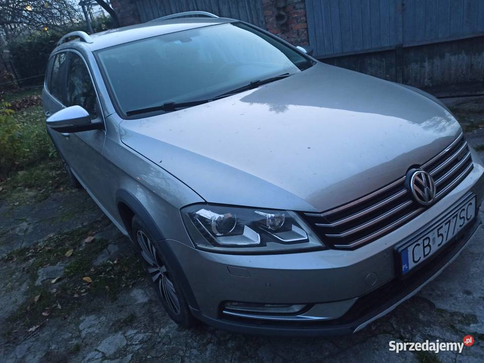 VW Passat B7 alltrack nieuszkodzony kujawsko-pomorskie Bydgoszcz