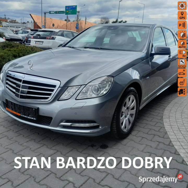 Mercedes E 350 podgrz fotele led automat ASR (kontrola trakcji) Żory