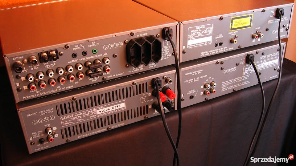 DENON d250 Wieża WzmacniaczAmplituner