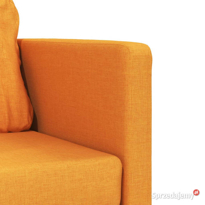 Sofa podłogowa 2w1 ciemnożółta 112x174x55 Meble Warszawa