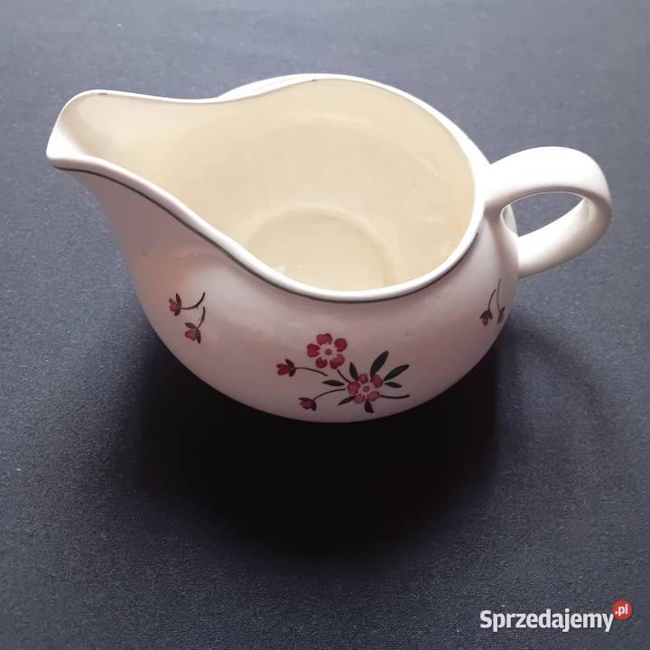 Fajansowy mlecznik Steingutfabrik Soernewitz wielkopolskie Koźminek