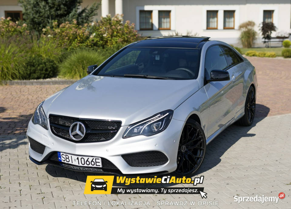 Mercedes E 500 Telefon 504969958 Hecznarowice światła do jazdy dziennej