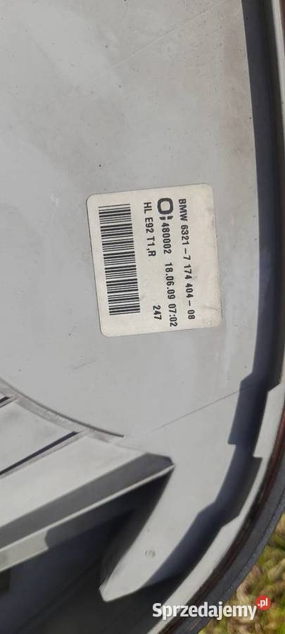 Lampy tył bmw E92 Świebodzin
