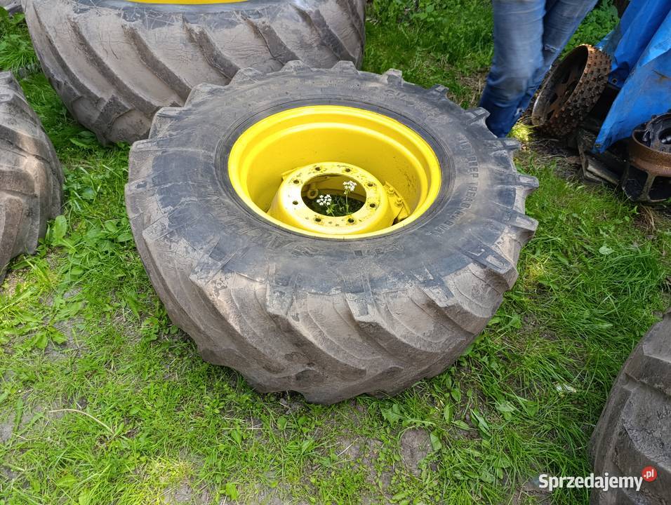4x koła John Deere Rozmiar 65060 38 Rozmiar Polanów sprzedam