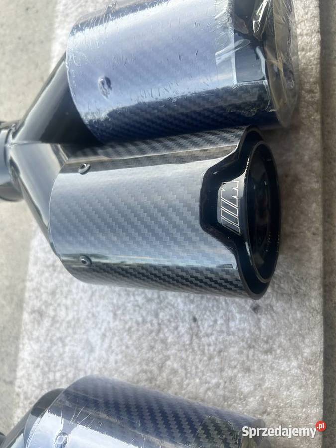 Końcówki wydechu podwójne wydechu BMW m sprzedam