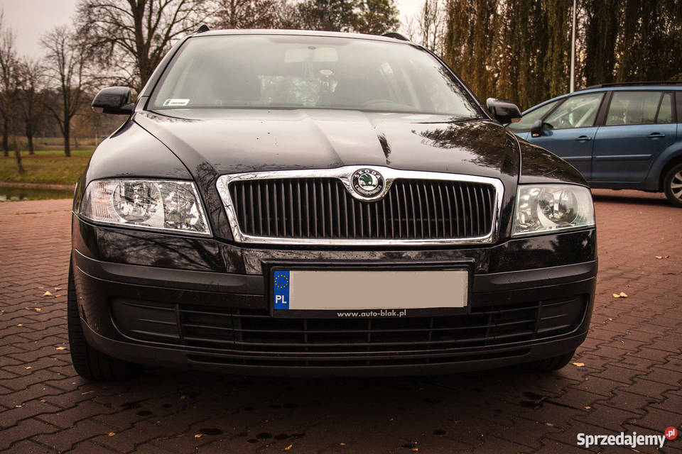 SKODA OCTAVIA II KOMBI 2006 20 TDI 140 stan idea welurowa tapicerka