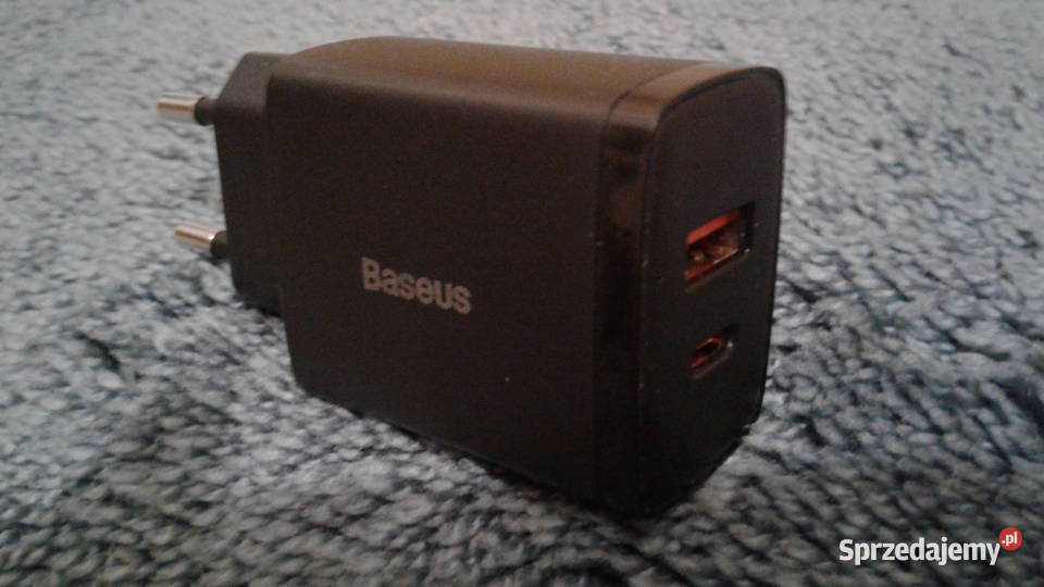 Ładowarka 20W Baseus Super z gniazdem USB QC Ładowarki Łomża