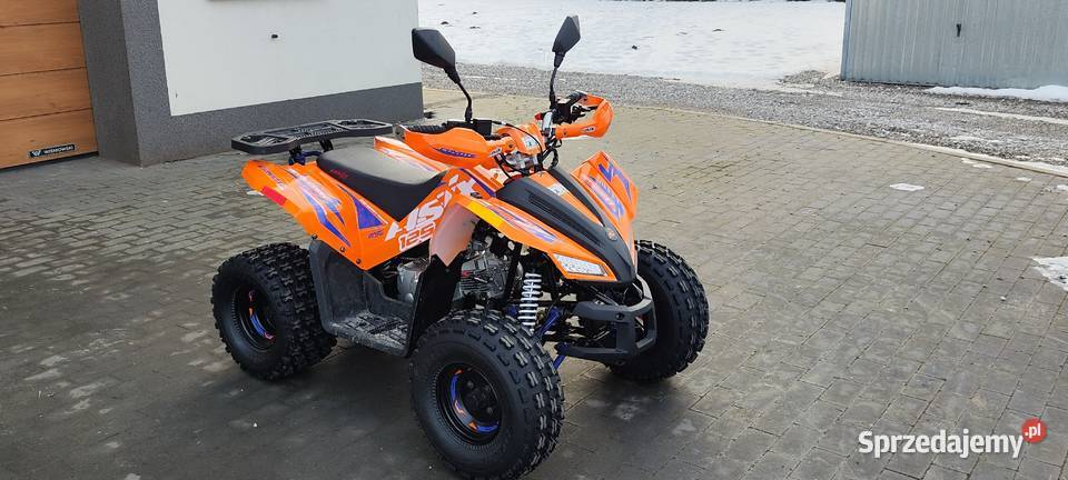 Quad Asix 125 Okazja duży smarowane zawieszenie Bieliny