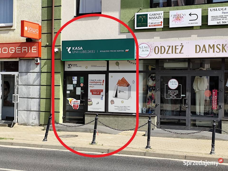 Wynajmę lokal 60 m2 w centrum Puław 60m2 Puławy