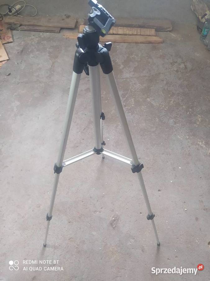 Statyw aluminiowy do niwelatora lampy Ryki