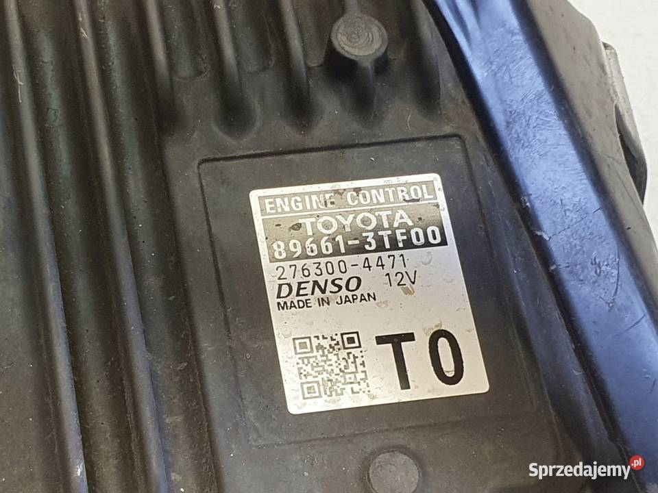 Toyota Camry VIII STEROWNIK SILNIKA 2763004471 lubelskie Rudka