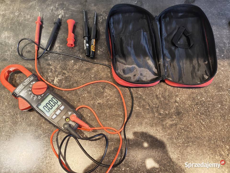 Miernik Cęgowy Brymen BM079 bogaty zestaw z etui Mierniki elektryczne Warszawa