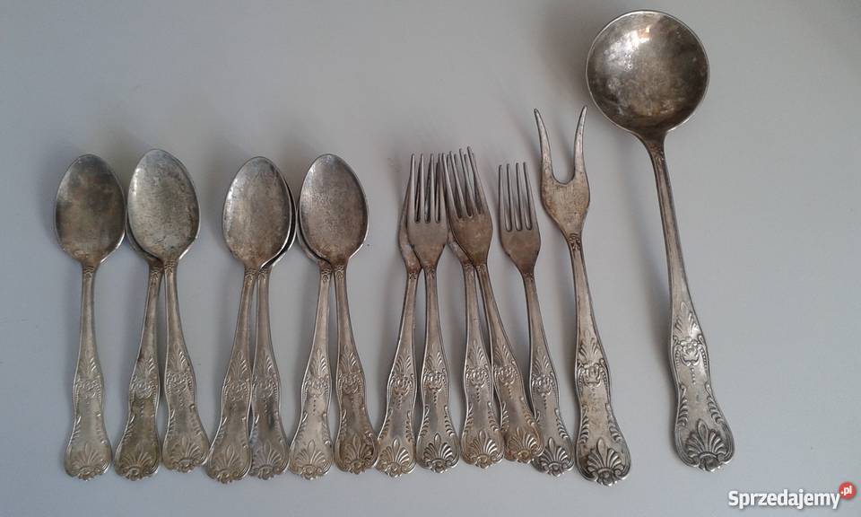 Sztućce posrebrzane LBL Italy Plated A800 EP sprzedam