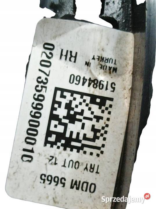 LAMPA TYŁ W KLAPĘ PRAWA SEDAN 51984460 Fiat Tipo sprzedam