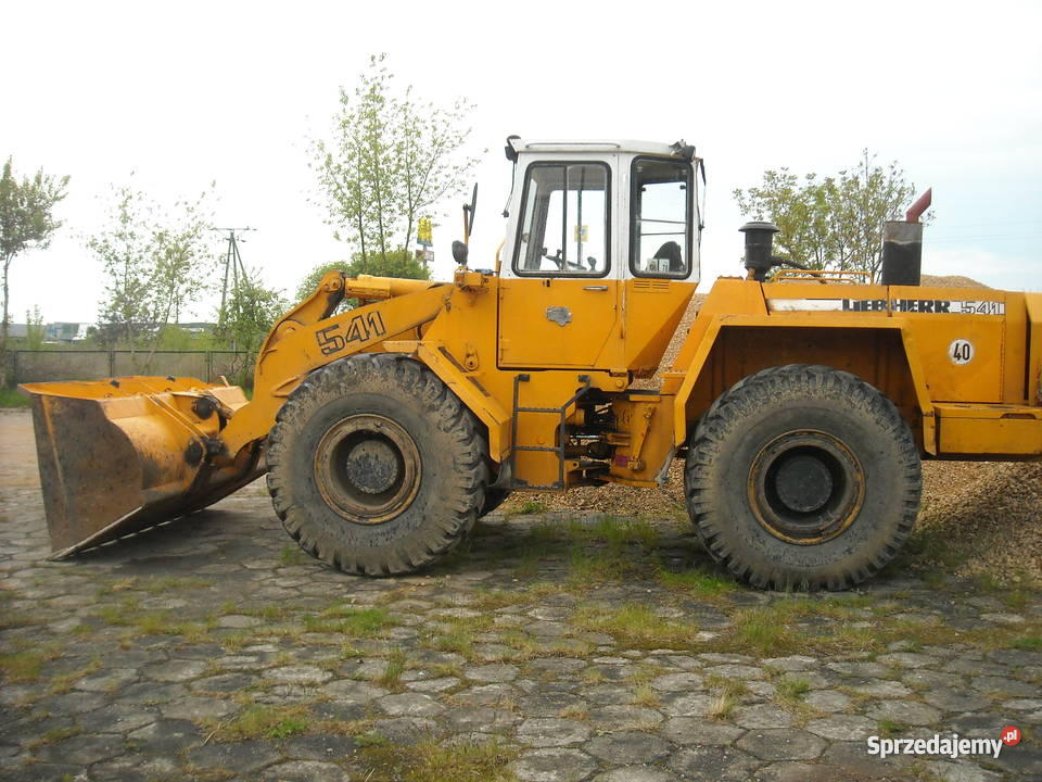 Ładowarka Liebherr L 541 telefon 602 571 628 Rok produkcji 1995 wielkopolskie Września