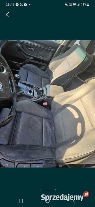Fotele przód sportsize sporty e39 kombi touring Tapicerki samochodowe Lublin