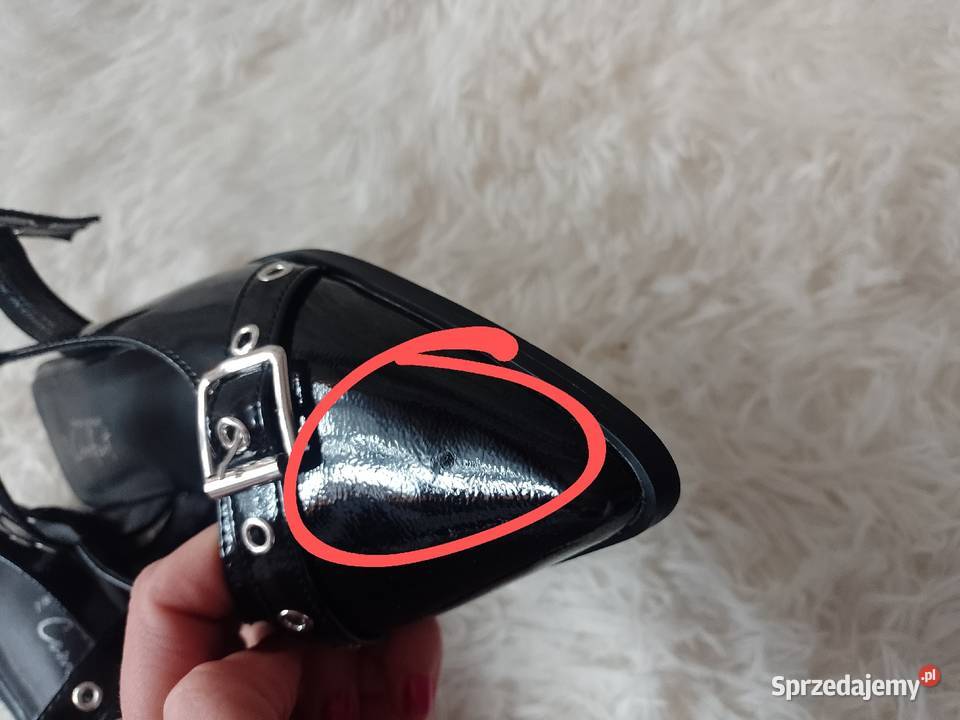 40 Ekskluzywne Baleriny z odkrytą piętą z 26cm sprzedam