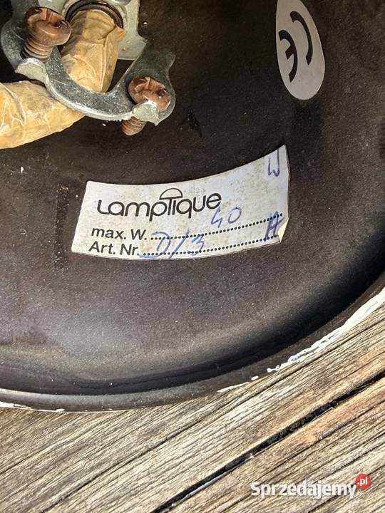 Żyrandol Lamptique Berliner Lampenmanufaktur wielkopolskie