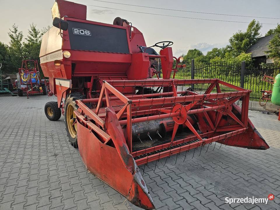 Kombajn zbożowy massey ferguson 206 małopolskie Maków