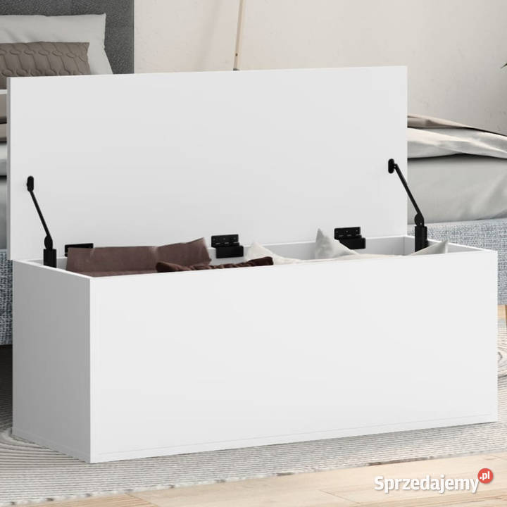 Skrzynia biała 90x35x35 materiał drewnopochodny mazowieckie Warszawa