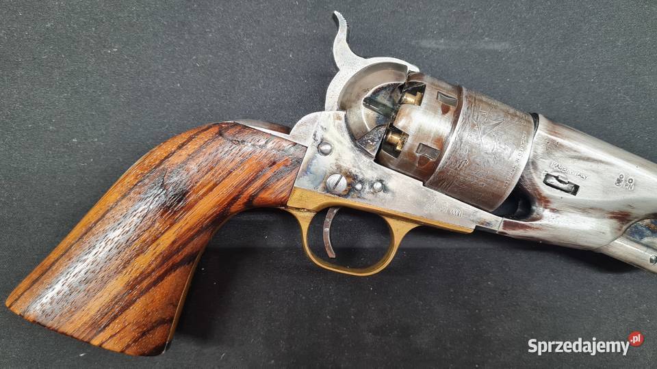 COLT Army 1860 kal 44 UBERTI z 1970 r Kolekcje lubuskie Zielona Góra