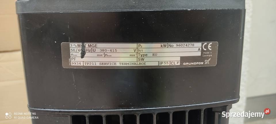 pompa Grundfos TPE 651802 AFA BUEE