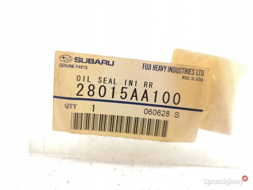 USZCZELNIACZ PIASTY TYŁ SUBARU LEGACY I II OE