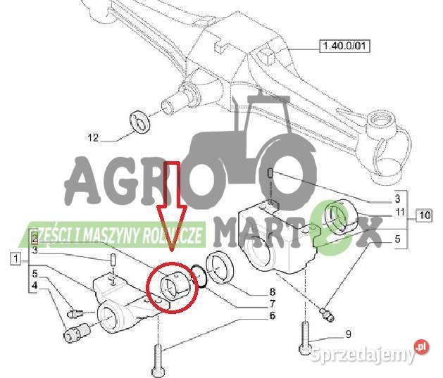 5101112 14060 TULEJA CNH Wichrów sprzedam