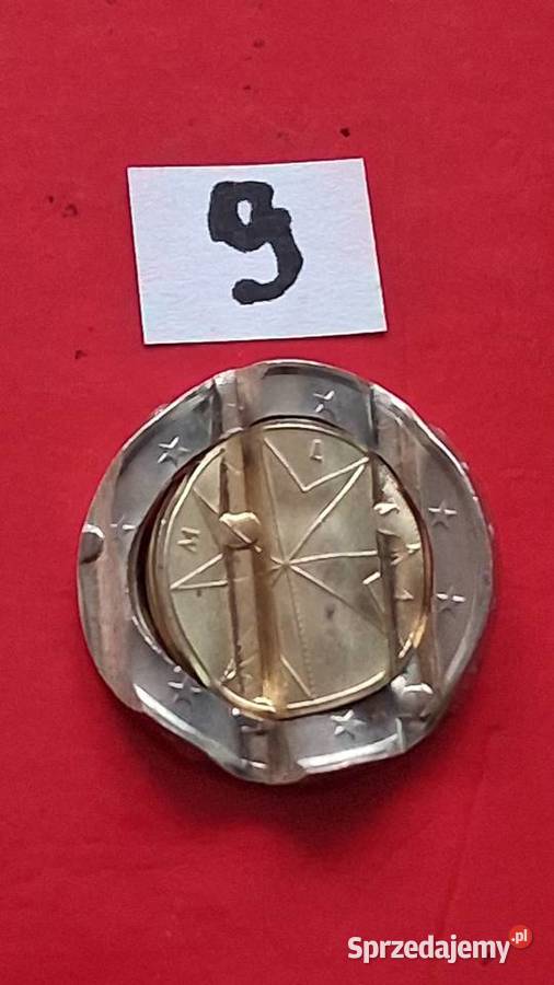 Malta 2 Euro 2013 Moneta Destrukt rzadka moneta zachodniopomorskie Kołobrzeg sprzedam
