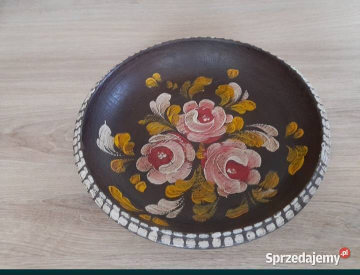 Drewniana miseczka hand made wielkopolskie Konin
