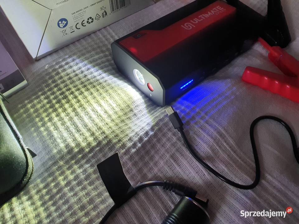 3w1 BOOSTER URZĄDZENIE ROZRUCHOWE POWERBANK