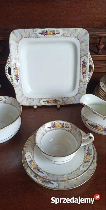 Serwis 6 osób Orchard Fenton England Owoce Gdańsk