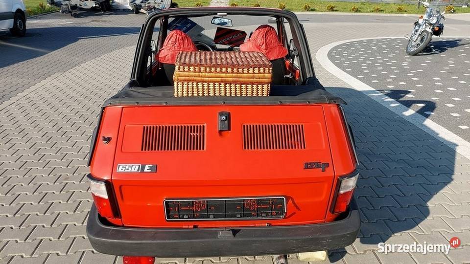 uwaga fabryczny lakier Fiat BOSMAL KABRIO NOWY manualna Chrzanów