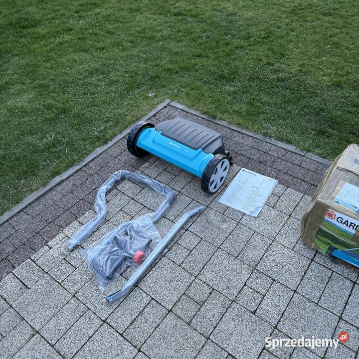 Bębnowa rotacyjna kosiarka ręczna Gardena 400C Lubin