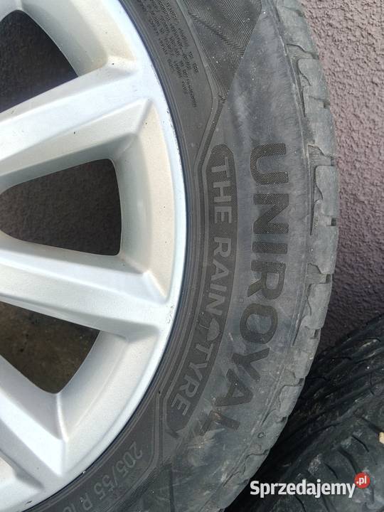 Felgi aluminiowe z oponami Samochodowe śląskie Rększowice