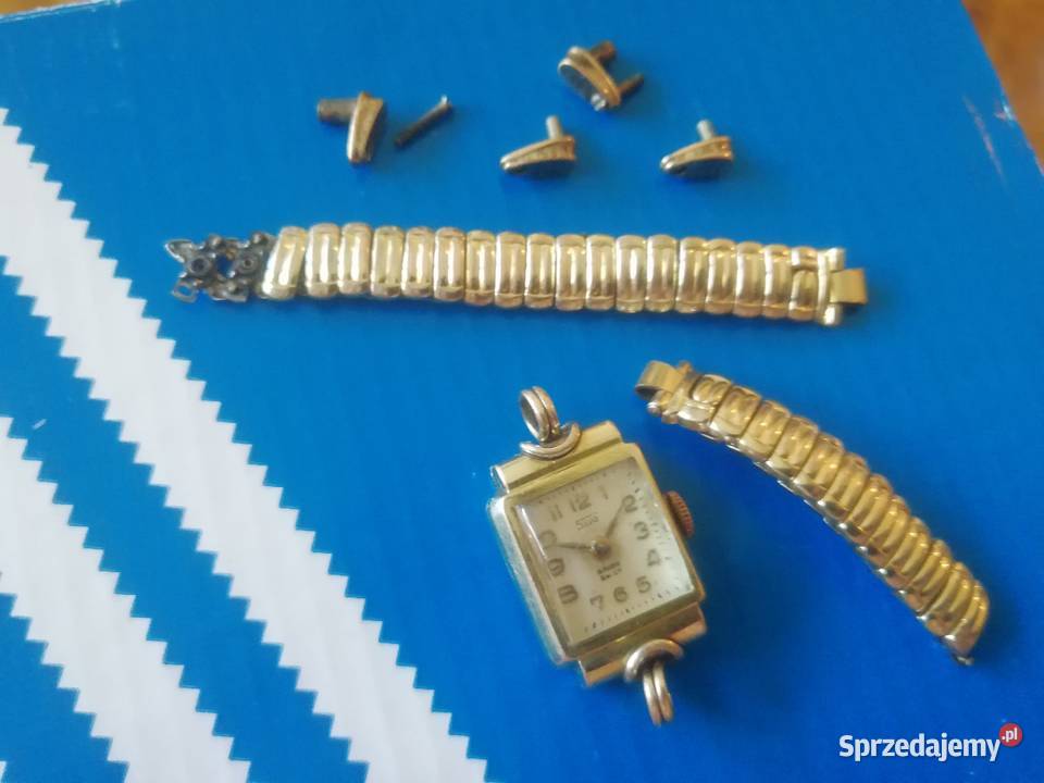 Stary zegarek walz golf 20 mikron Łódź