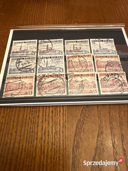 Znaczki 1936r Różne widoki uzupełnienie śląskie