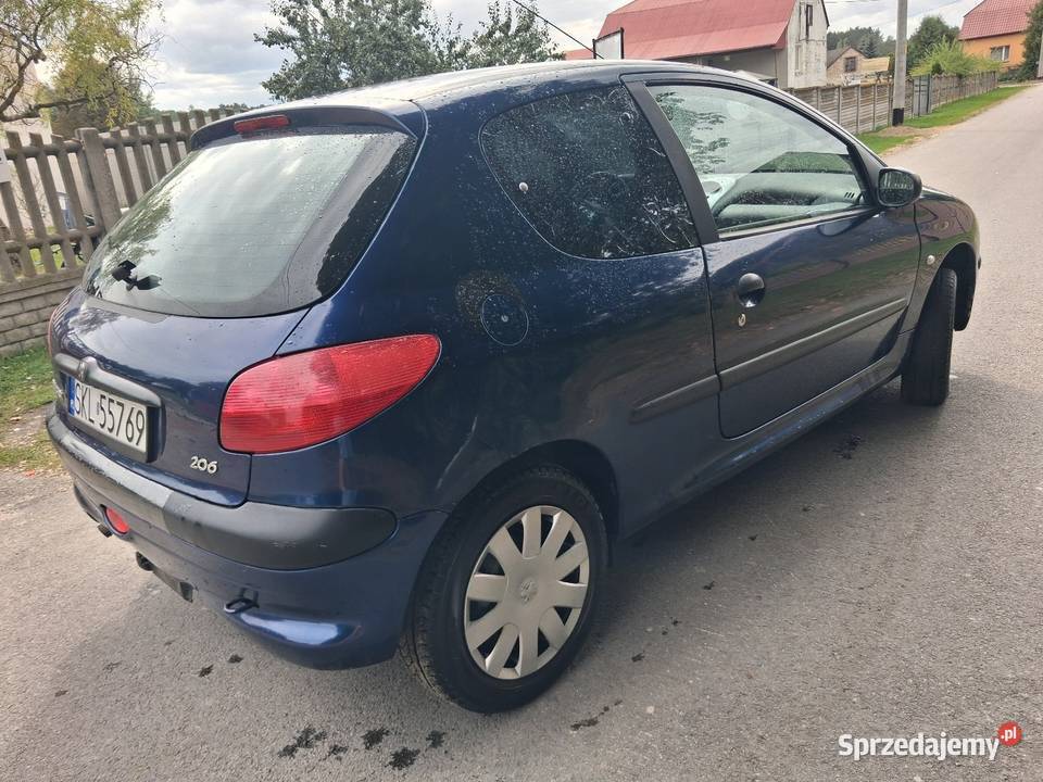 Peugeot 206 14 benzyna możliwa zamiana łódzkie Sekursko