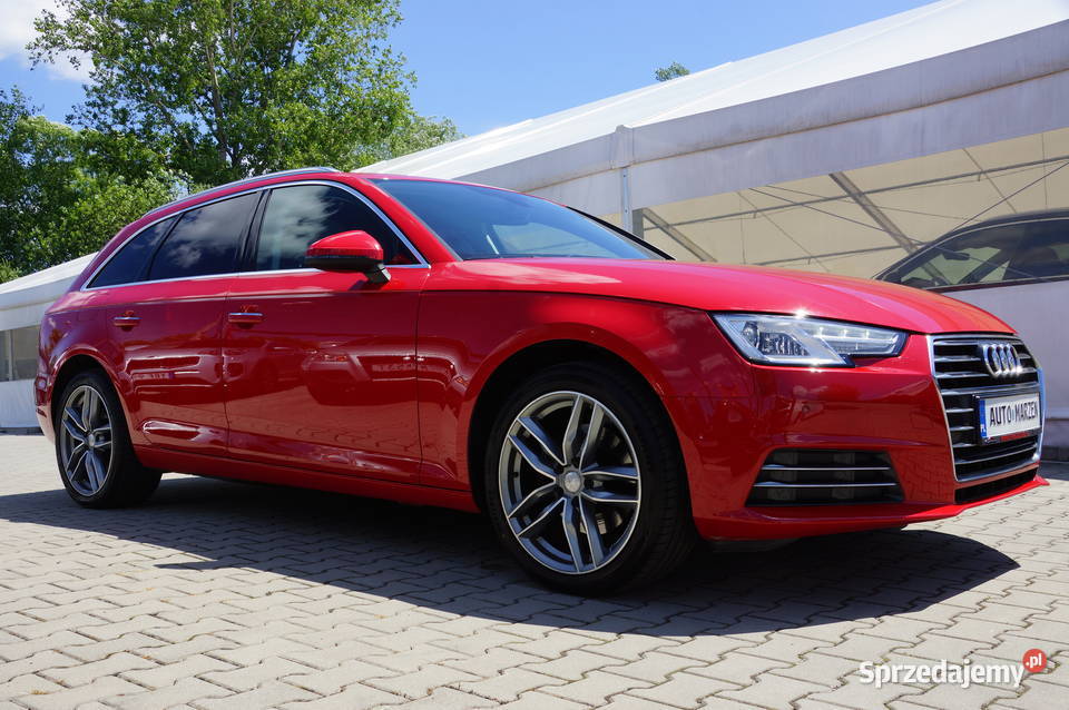 Audi A4 20 TDI CR 150 Klima Navi Biksenon LED elektryczne lusterka Nowy Sącz